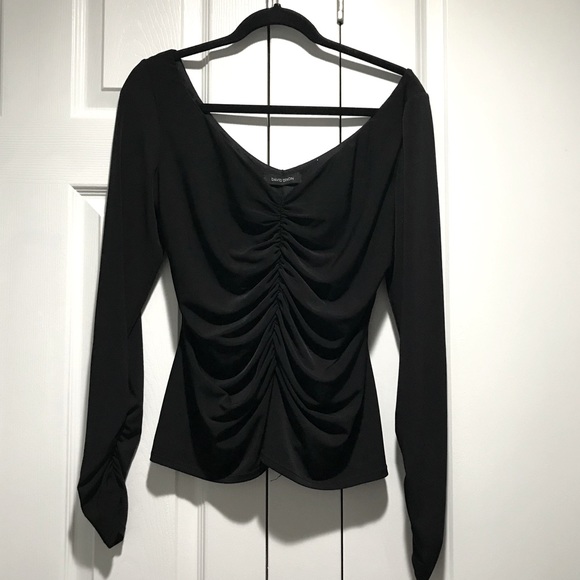 David Dixon Tops - David Dixon Ruched Blouse
